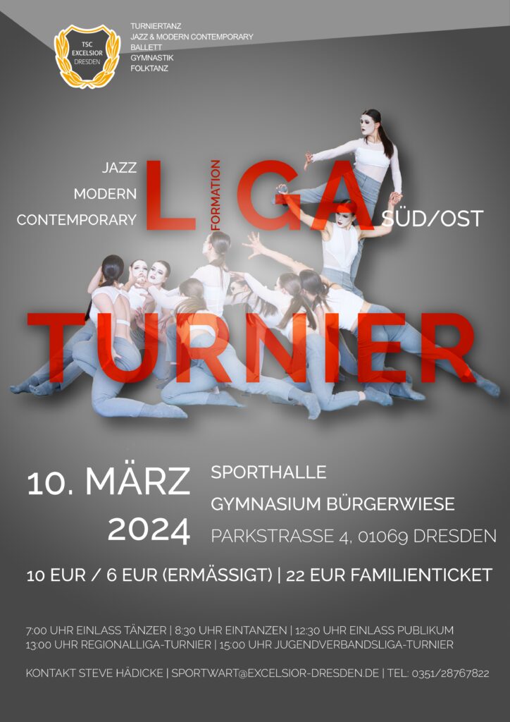 Ligaturnier Jazz & Modern-Contemporary- Regionalliga & Jugendverbandsliga -